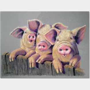 Three Little Pigs Posters and Art